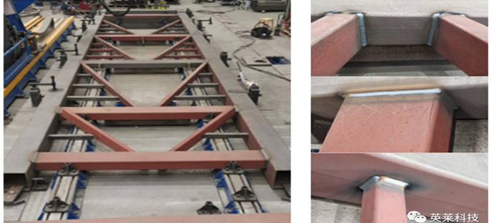 英萊激光視覺焊縫跟蹤系統(tǒng)在立體車庫框架焊接中的應用